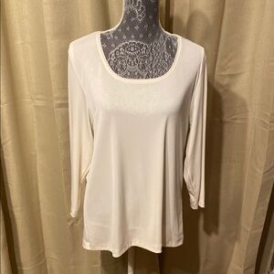 Chico’s Elegant Cream Women's Top